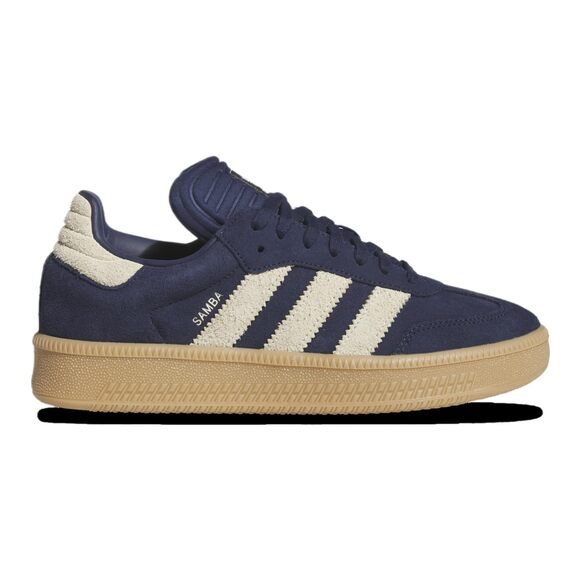 adidas Samba XLG - Men's (JQ2885 Night Indigo/Gum/Warm Vanilla) Size 8